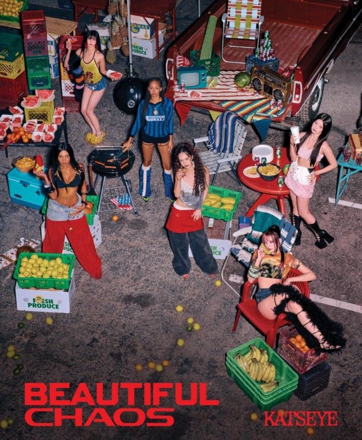 Le second EP de katseye "BEAUTIFUL CHAOS"